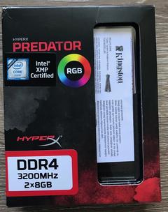 SATILMIŞTIR_Kingston HyperX Predator RGB 16 GB (2x8) 3200MHz