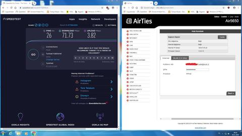 SATILMIŞTIR Zyxel VMG 3312-B10B VDSL2 Modem (Tüm Operetörlerde Çalışır)