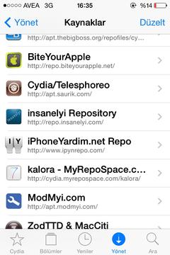  ~ iOS 7 - 7.1.2 Jailbreak ÇIKTI !!! ~ (JB Yapımı, Repo, Tweak ve SSS)