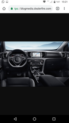 Yeni Kia kompakt SUV'un kabininden ilk görüntüler geldi