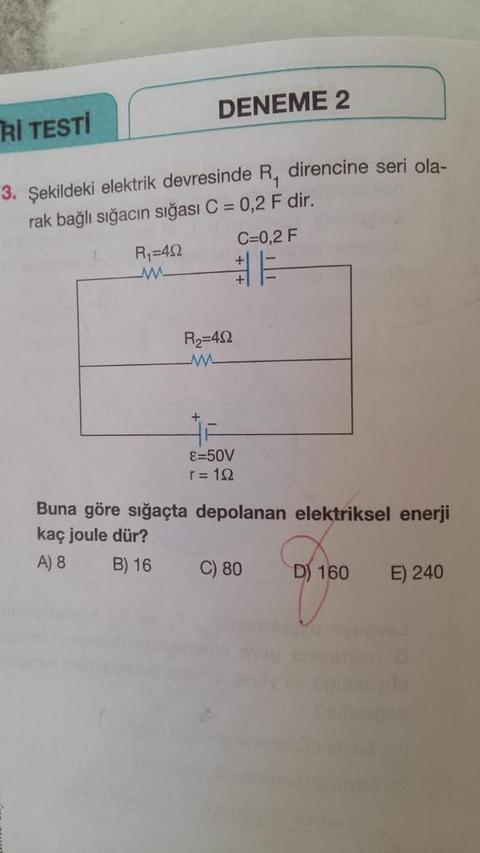 Ayt - Fizik - sığaç