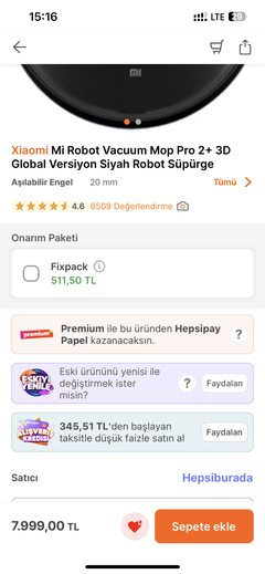 Hepsiburada şu an sattığı ürünü göndermiyor