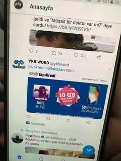 Acil yardım Twitter dolandırıcılığı yapıkredi