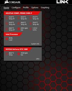 Corsair Link İşlemcimi görmüyor