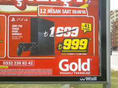  Konya Gold'da açılışa özel Ps4 999 TL! +Vip Hizmet Paketi.