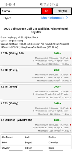 A3, Golf, Leon ve Octavia DİZEL motor seçeneği SATILMAYACAK