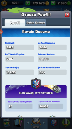 ALINIK sağlam clash royale hesabı 