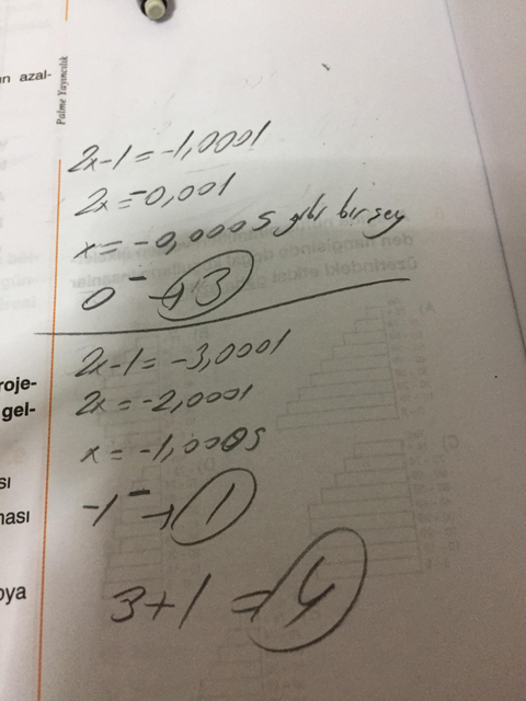 Apotemi'den Seçme LİMİT Soruları