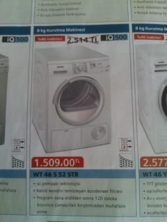  Çamaşır makinesi önerisi [>2000TL]
