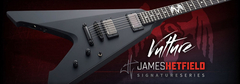 ESP LTD Vulture Black Satin James Hetfield Signature Gitar