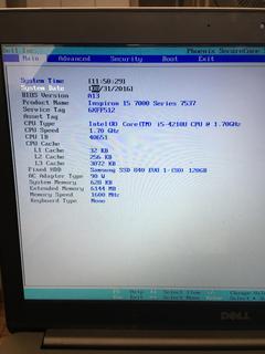  Dell 7537 i5 fps sorunu