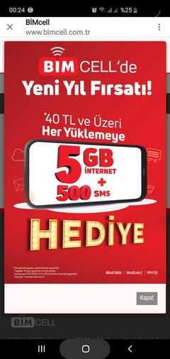 TT Faturasızdan Faturalıya 1000DK/1000SMS/15GB  39TL