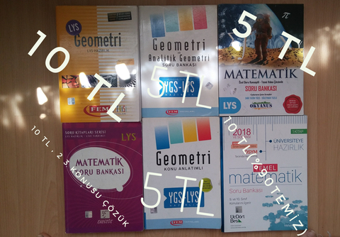 2019 TAYFA İÇERİ >> SATILIK KİTAPLAR