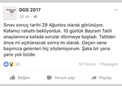 DİKEY GEÇİŞ SINAVI (DGS) [ANA KONU] - [16.07.2023]