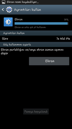  Samsung Galaxy Note 2 Batarya Istatistiklerimizi Paylaşalım..