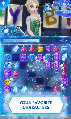 Disney'in yeni oyunu Frozen Free Fall, Windows Phone 8 için yayınlandı
