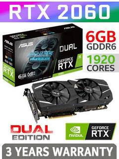 Asus DUAL GeForce RTX 2060 6GB Overclock versiyonu