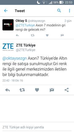 ★ ZTE Axon 7 Kullanıcıları DH Ana Konu ★