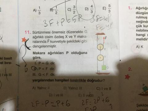 Basit Makinalar Çözemediğim Sorularım..