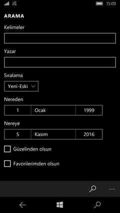  Windows 10 için Ekşi Sözlük Uygulaması: Ekşimtrak