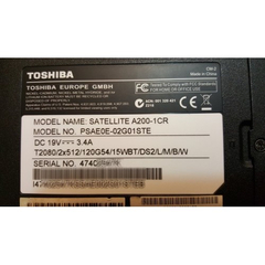  [SATILIK] Toshiba Satellite A200-1CR Laptop-349TL