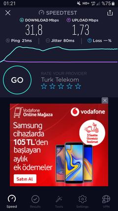 TÜM OPERATÖRLER 4,5G HIZ TESTİ [ANA KONU] 5G YE DOĞRU ADIM ADIM