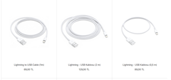 Apple Lightning Kablo