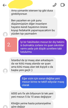 1.ağızdan çapa diş mezunları