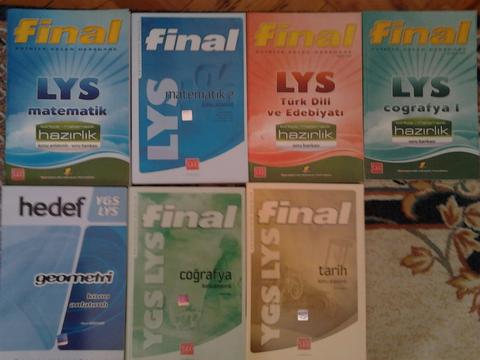 Final Ygs & Lys Dergileri + Soru Bankaları ve Konu Anlatımlı Kitapları