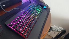 (SATILDI) Corsair Gaming K70 RGB R.Fire Cherry MX Speed Türkçe Mekanik Klavye