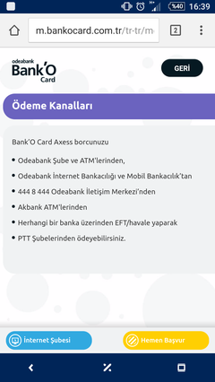Bank'O Axess İlk Alışverişiniz Bizden!(100 TL chip puan, Yeni kart başvurusu içerir.1-31 OCAK)