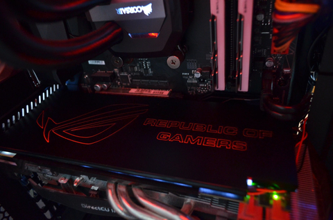 Ekran Kartı Backplate (RGB Ledli) Özel Yapım