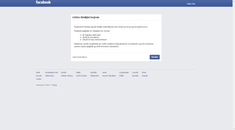 Facebook Telefon veya Kimlikle Profil Onaylama