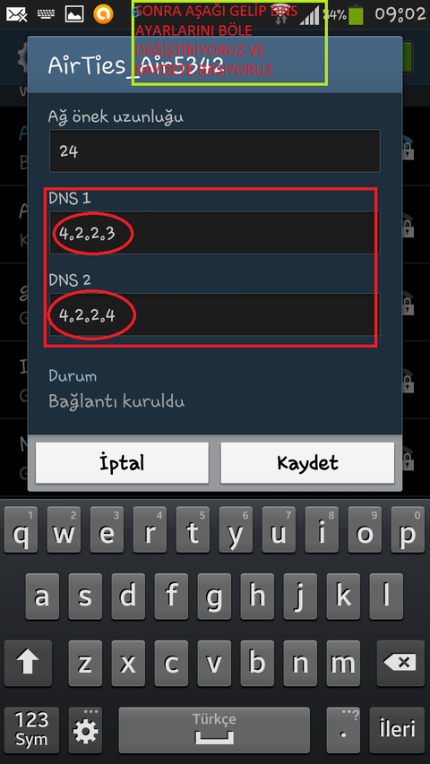 Dns mobile
