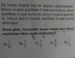  HAVUZ PROBLEMİ