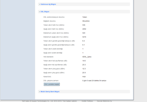 Süperonline sürekli olarak internet kopuyor
