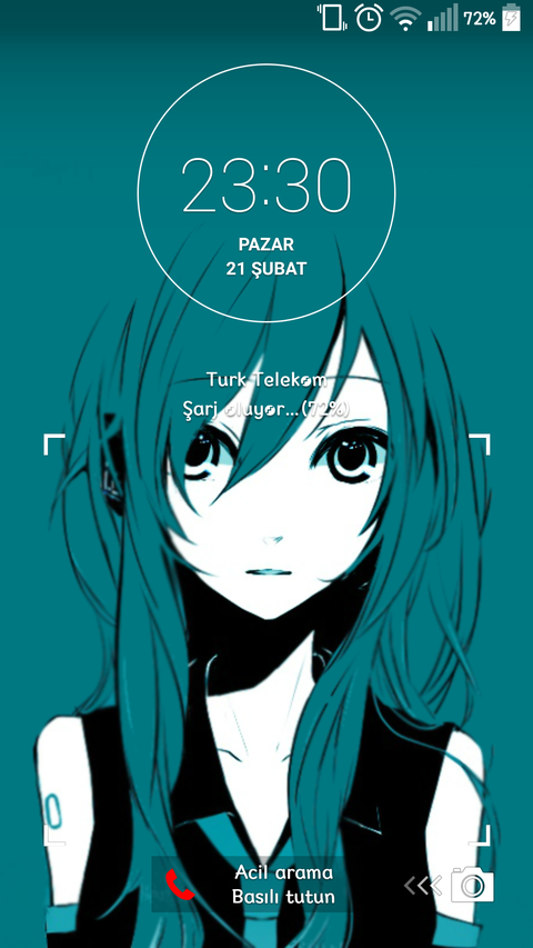 Herkes kilit ekranını atsın