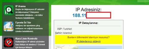 Turknet CGNAT Sanal IP vermesi