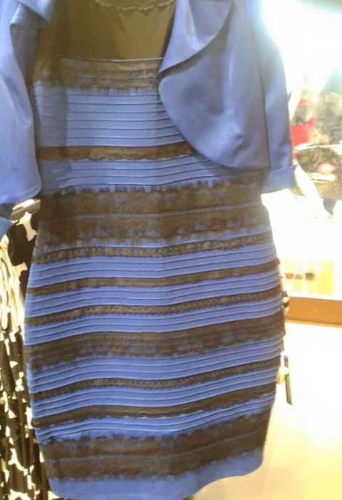Bu elbise sizce ne renk?