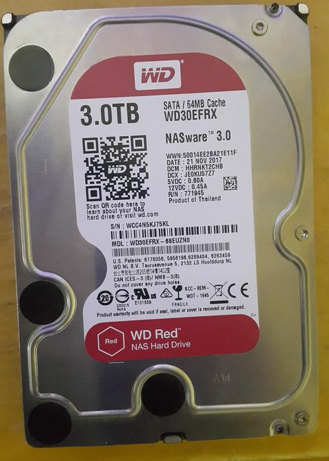 WD 3 TB Red