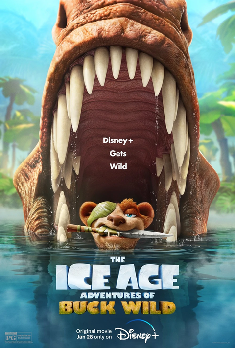 The Ice Age Adventures of Buck Wild (2022) | Ice Age Spin-Off | Disney +