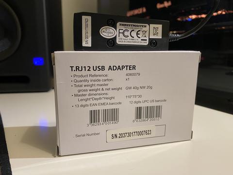 [SATILDI] Thrustmaster T.RJ12 USB Adaptör