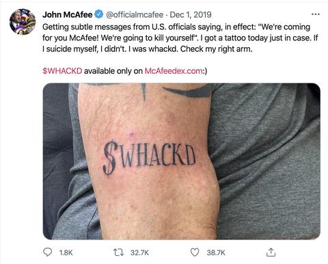 Bir dönemin sonu: John McAfee intihar etti