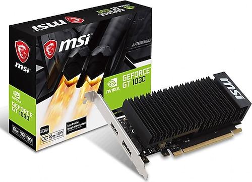 (SATILIK) MSI GT 1030 2GH LP OC  GDDR5  HDMI DP