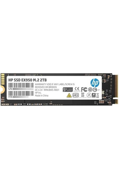 Hp 5MS24AA EX950 2TB M.2 PCIe NVMe SSD Sıfır Faturalı