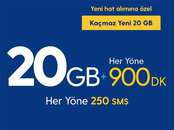 Turkcell de 20 GB 190₺, 15 GB 165₺, 10 GB 150₺, 8 GB 140₺, 3 GB 110₺ (Yeni  Hat Alanlara Özel) | DonanımHaber Forum