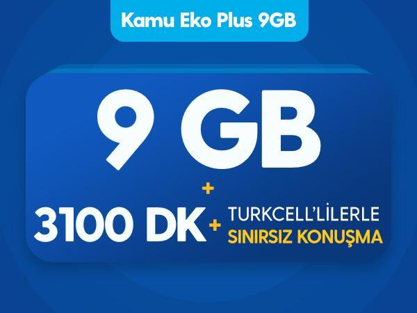 Kamu Eko Plus 3100 DK 9 GB 11000 SMS | 60,83 ₺ | DonanımHaber Forum