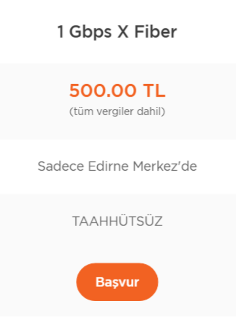 Fixnet Fixnet 1 Gbps X Fiber | DonanımHaber Forum