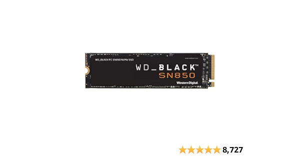 WD BLACK SN850 1TB Nvme SSD  PCie 4.0  (Amazon Prime)  1716 TL