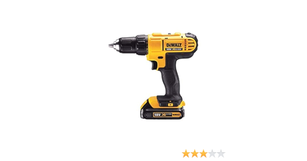 3255 TL Dewalt DCD771S2/Tr Şarjlı Vidalama/Matkap Aleti, 1.5 Ah, 18V, 1500 Dev/Dk, 42 Nm Tork, Sarı/